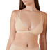 CloudSoft™ Deep V Triangle Wireless Bralette - Beige