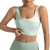 Soft Stretch Support Seamless Sports Bra for Women - Green