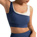 Soft Stretch Support Seamless Sports Bra for Women - Dark Blue