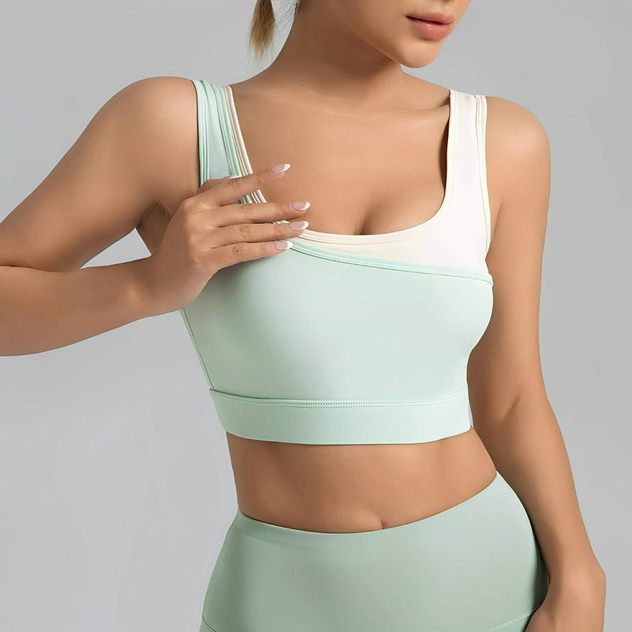Soft Stretch Support Seamless Sports Bra for Women