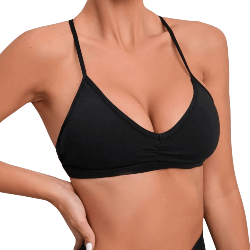 Magic Strappy Back Wireless Bralette with CloudSoft Fabric