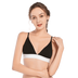 MagicLift™ CloudSoft™ Triangle Wireless Bralette with Adjustable Straps - Black