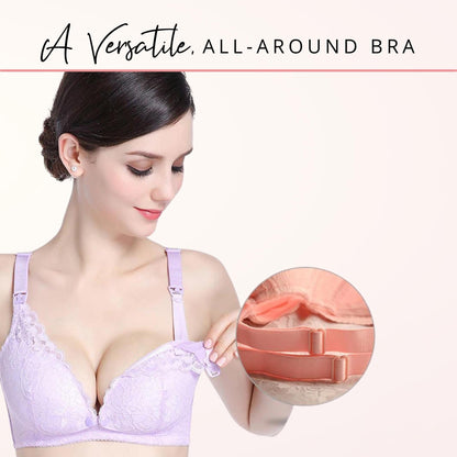 MagicLift™ Lace Plunge Underwire Nursing Bra