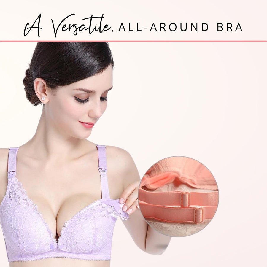 MagicLift™ Lace Plunge Underwire Nursing Bra