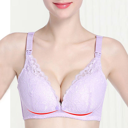 MagicLift™ Lace Plunge Underwire Nursing Bra