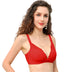 MagicLift™ Lace Plunge Underwire Nursing Bra - Red
