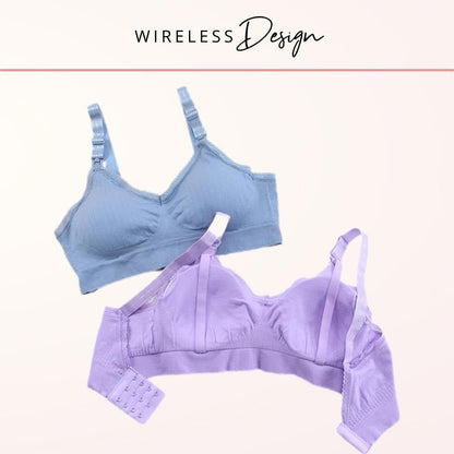 CloudSoft Wireless Push Up Nursing Bra - Breathable Comfort