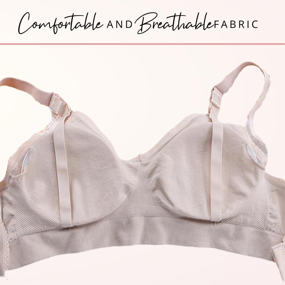 CloudSoft Wireless Push Up Nursing Bra - Breathable Comfort