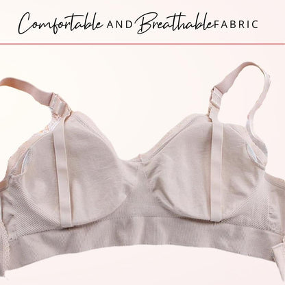 CloudSoft Wireless Push Up Nursing Bra - Breathable Comfort
