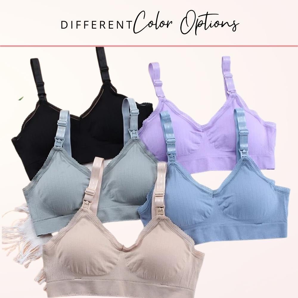 CloudSoft Wireless Push Up Nursing Bra - Breathable Comfort