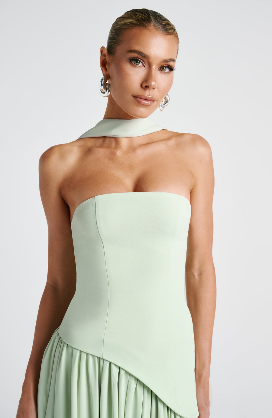 Sophia Mint Maxi Summer Dress