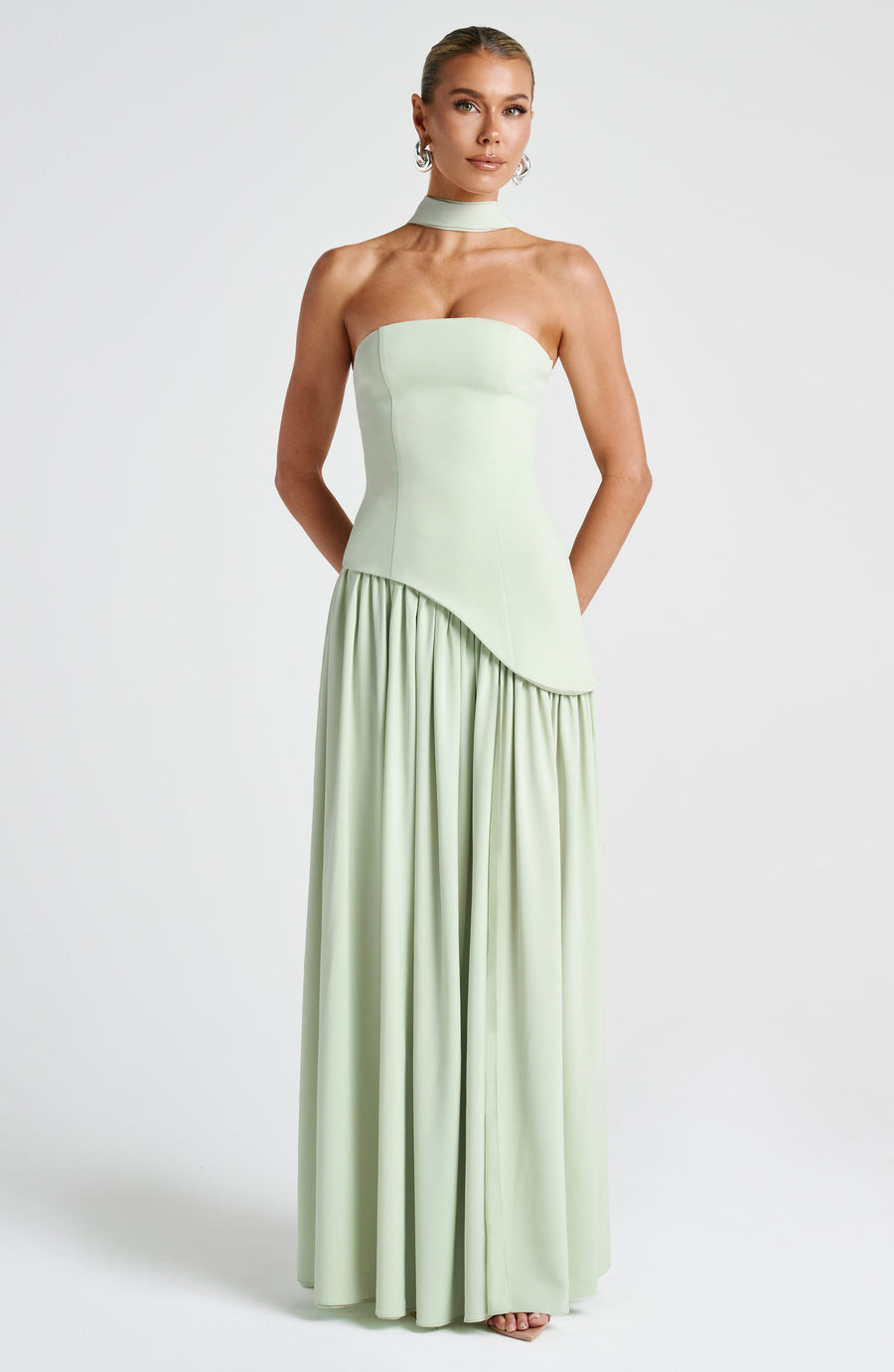 Sophia Mint Maxi Summer Dress