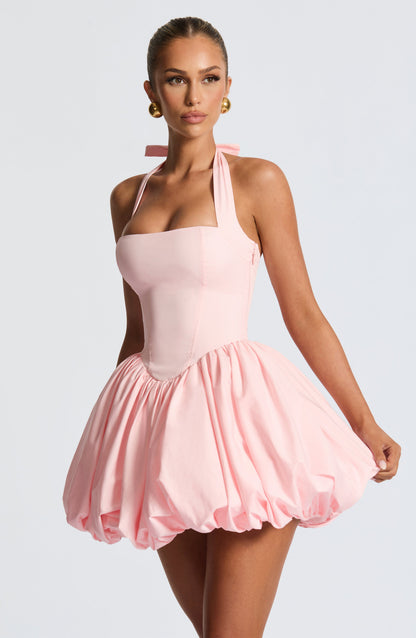 Sophia Blush Mini Sundress