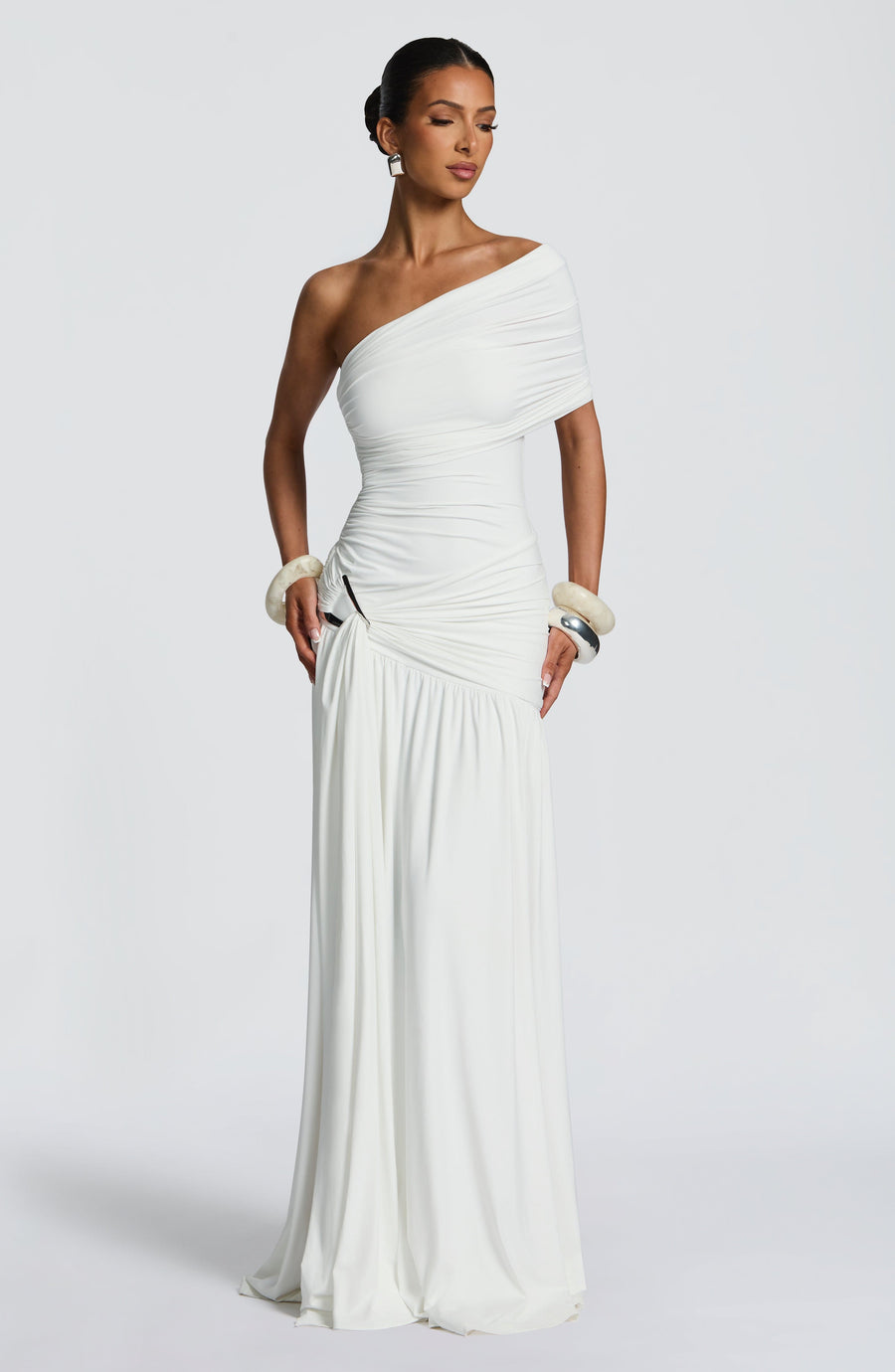 Sophia White Maxi Summer Dress