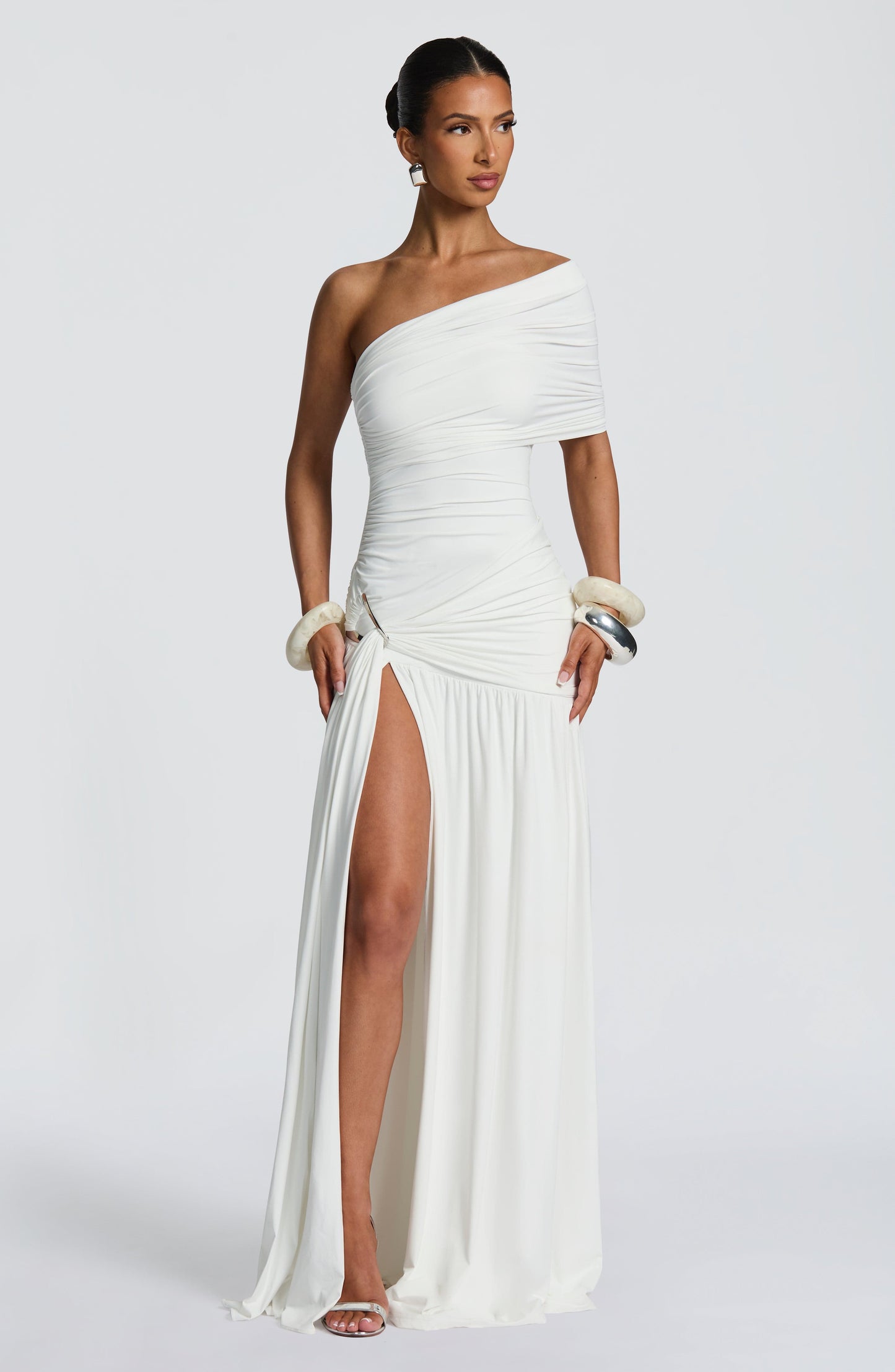 Sophia White Maxi Summer Dress