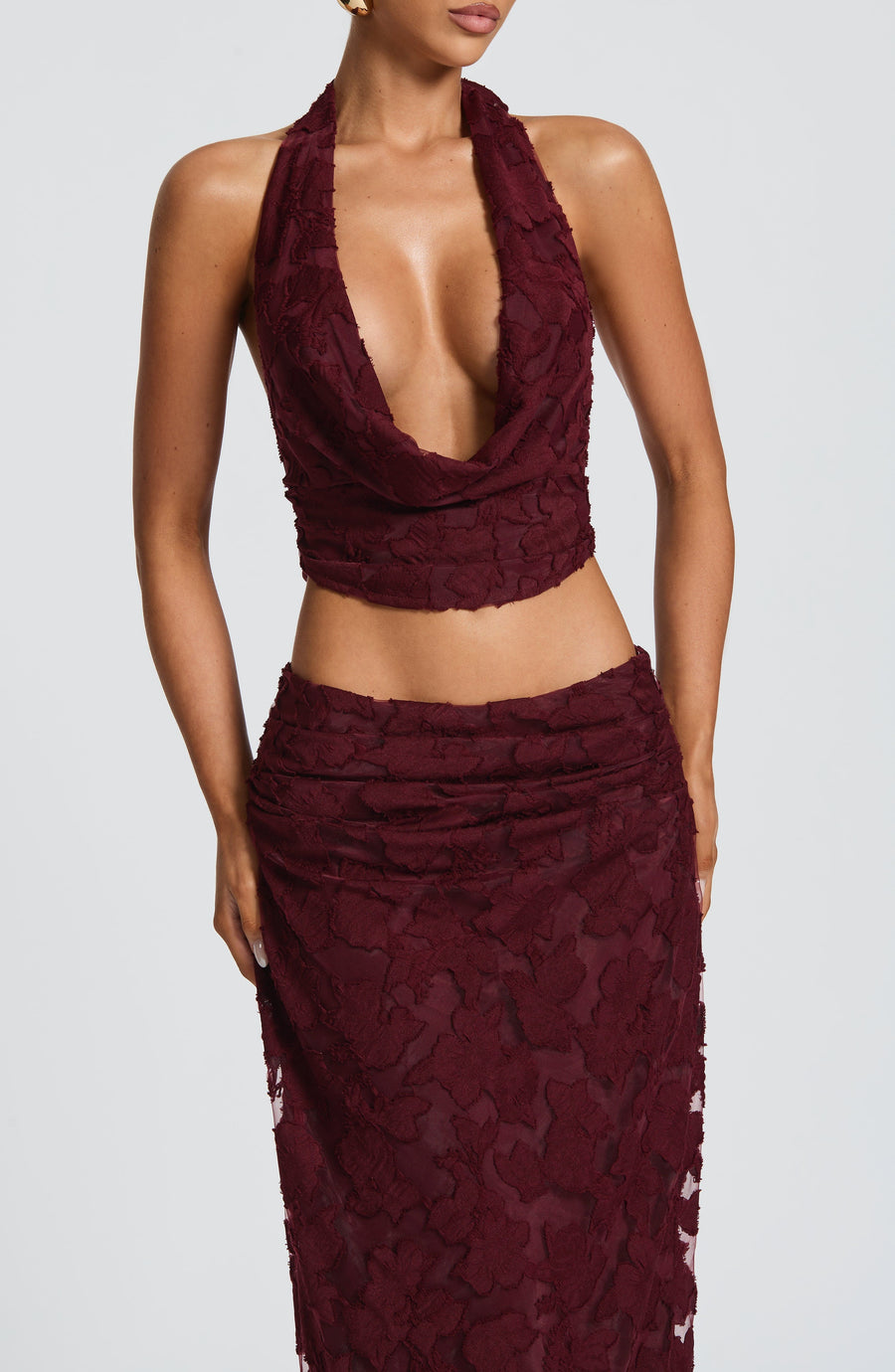 Emma Cherry Red Summer Top