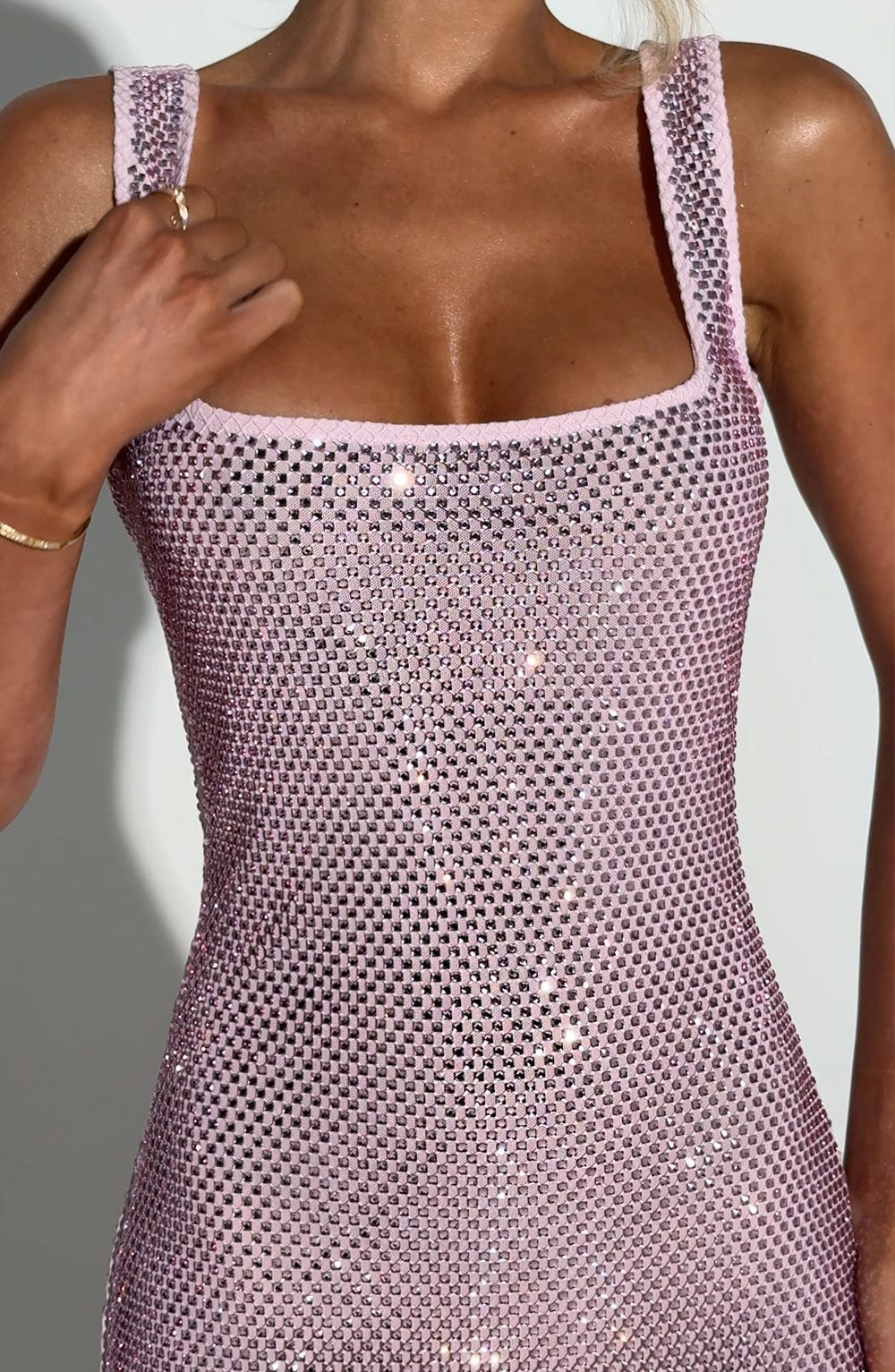 Chloe Pink Mini Sundress - Perfect for Summer