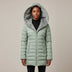 Women's Insulated Hooded Jacket - Green