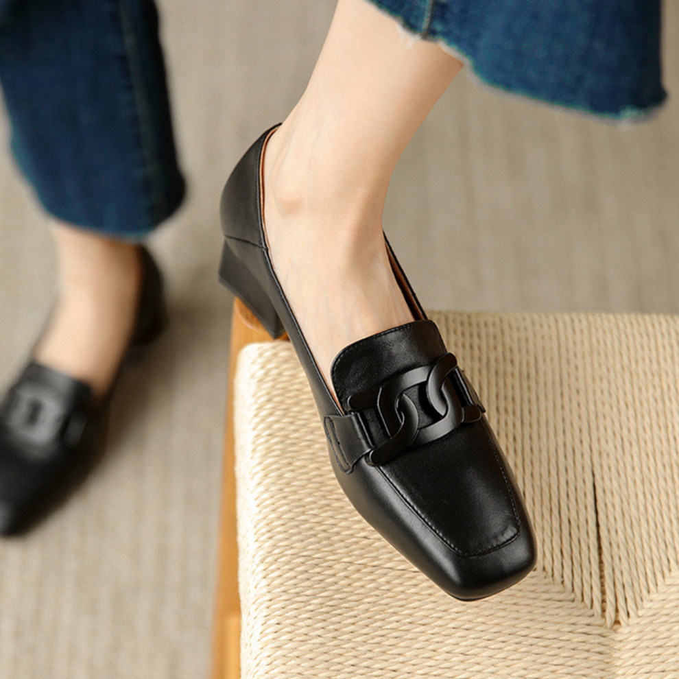 Sophia - Orthopedic Leather Comfort Loafers