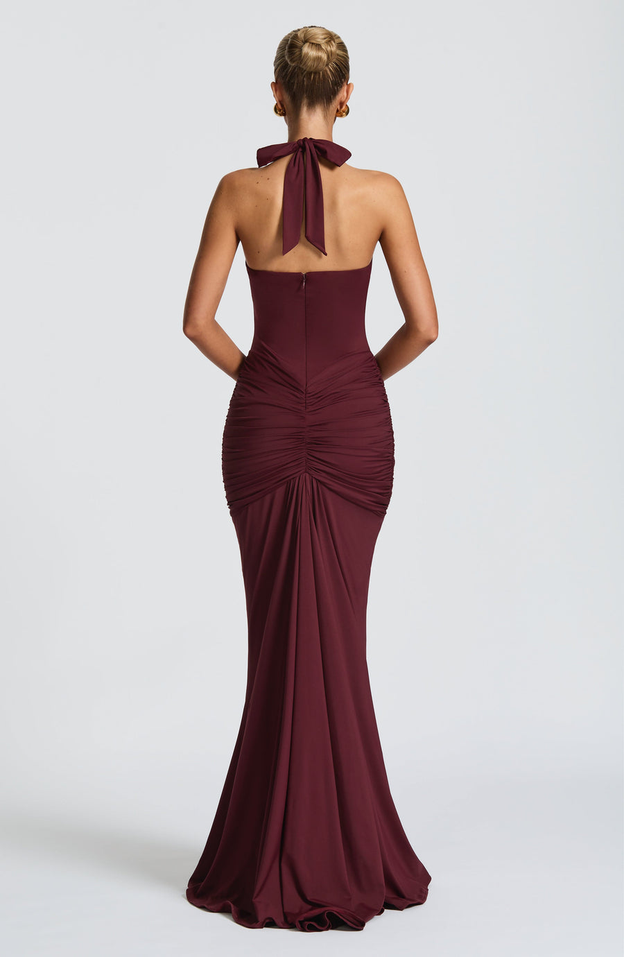 Sophia Cherry Lacquer Maxi Summer Dress