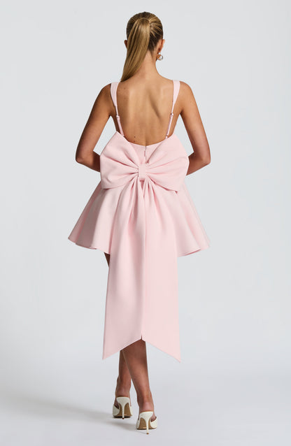 Sophia Blush Mini Sundress - Cute Summer Fashion