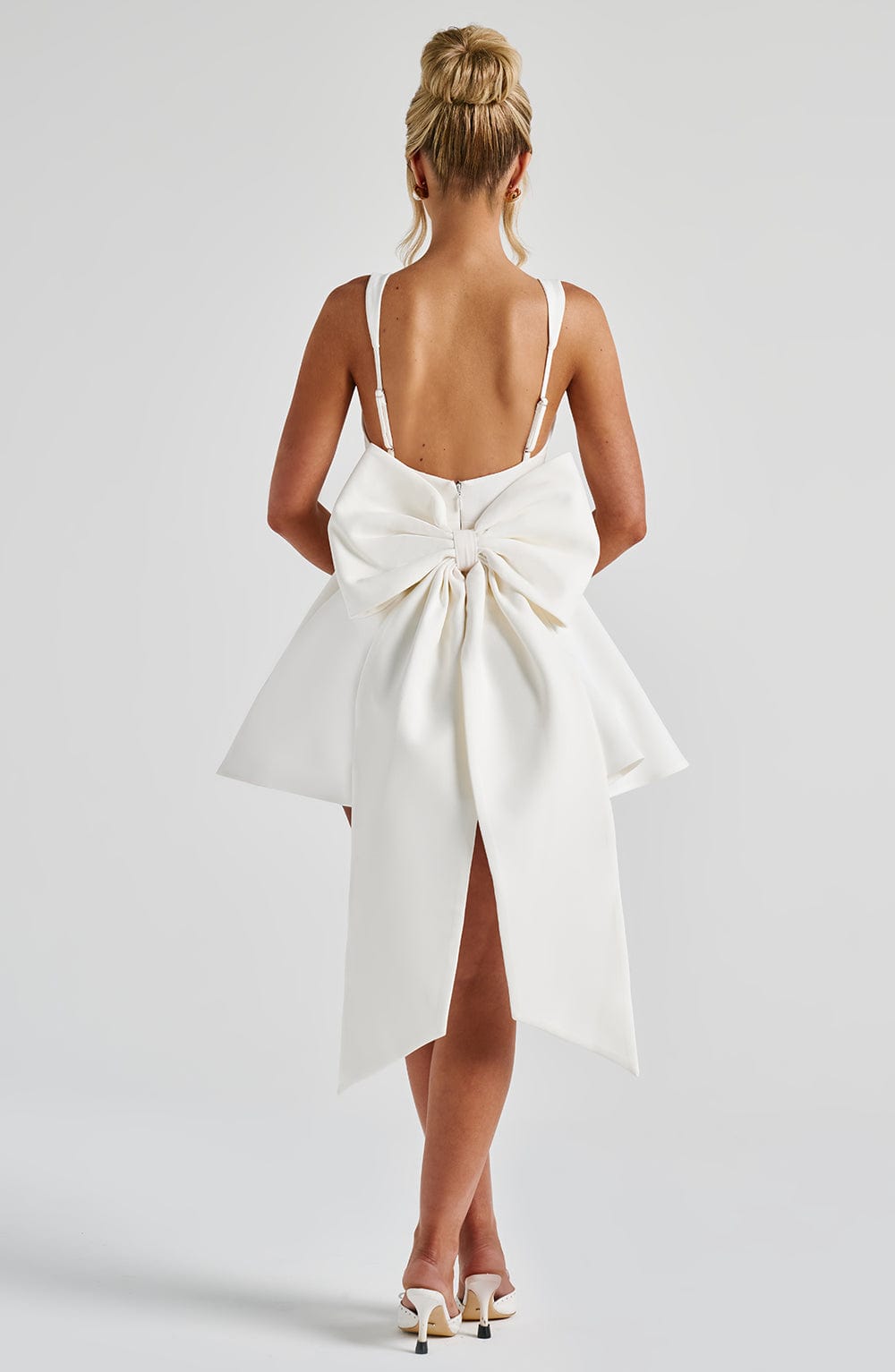 Chloe Ivory Mini Sundress - Cute Summer Dress