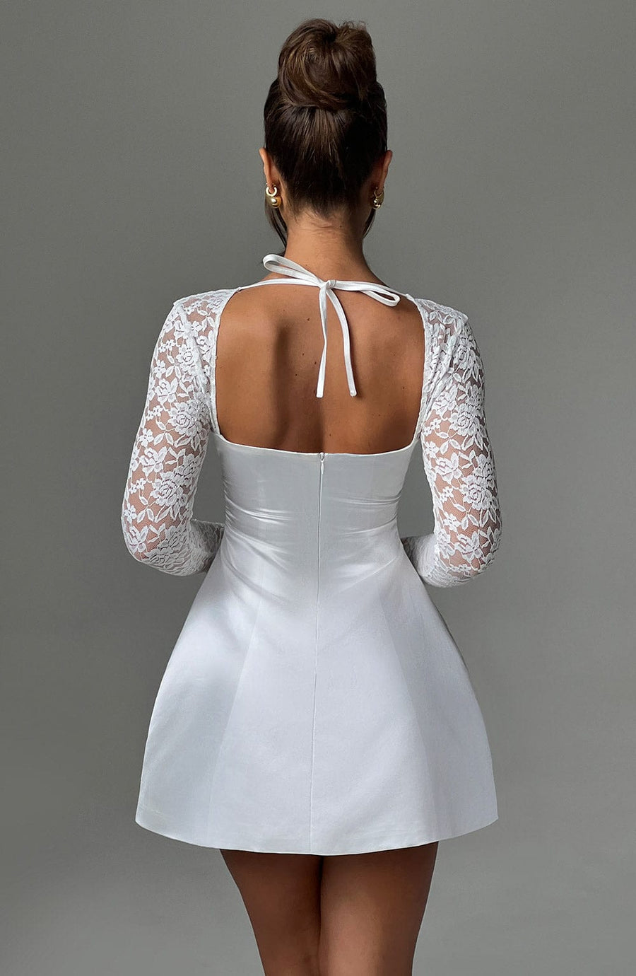 Lila Ivory Mini Sundress - Cute Summer Fashion