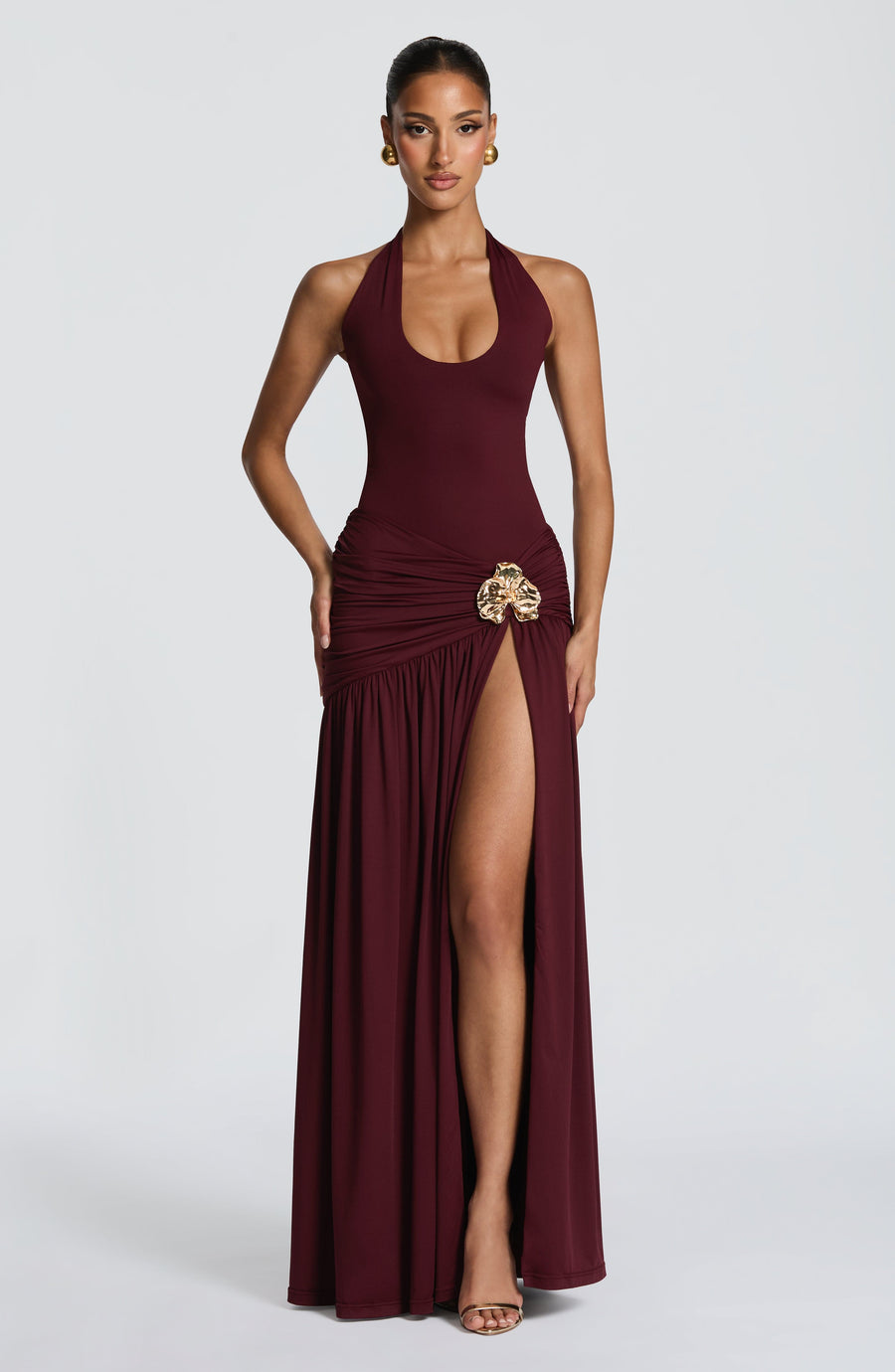 Emily Cherry Lacquer Maxi Skirt - Summer Fashion