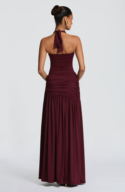 Emily Cherry Lacquer Maxi Skirt - Summer Fashion