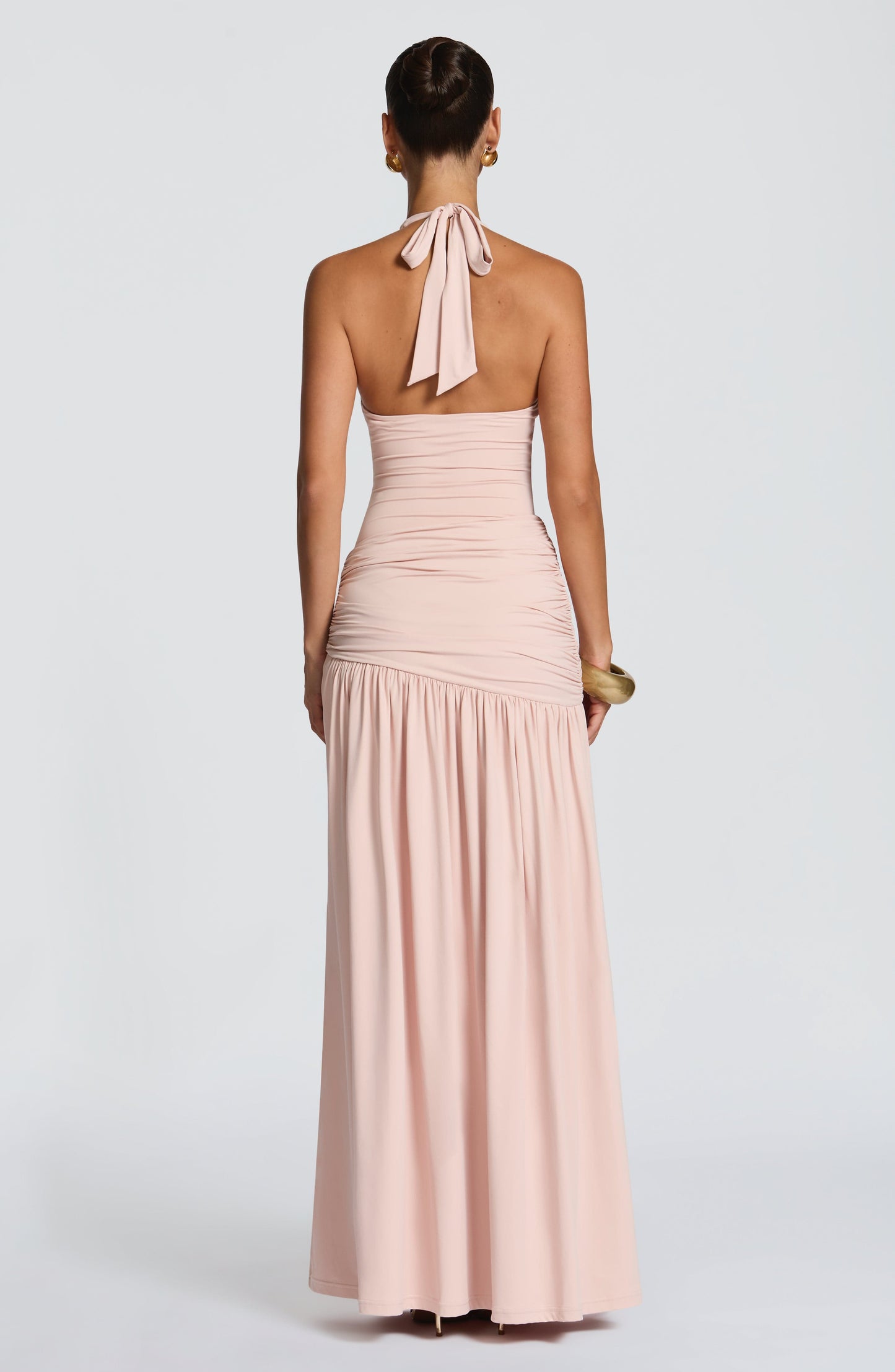 Amelia Maxi Skirt in Soft Blush for Summer