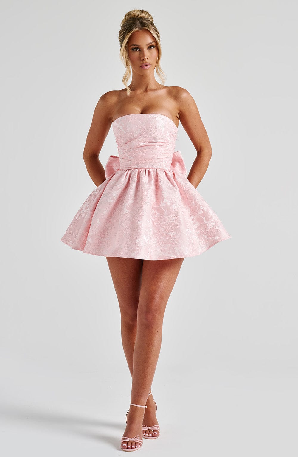 Blush Salome Mini Dress in XS - side view
