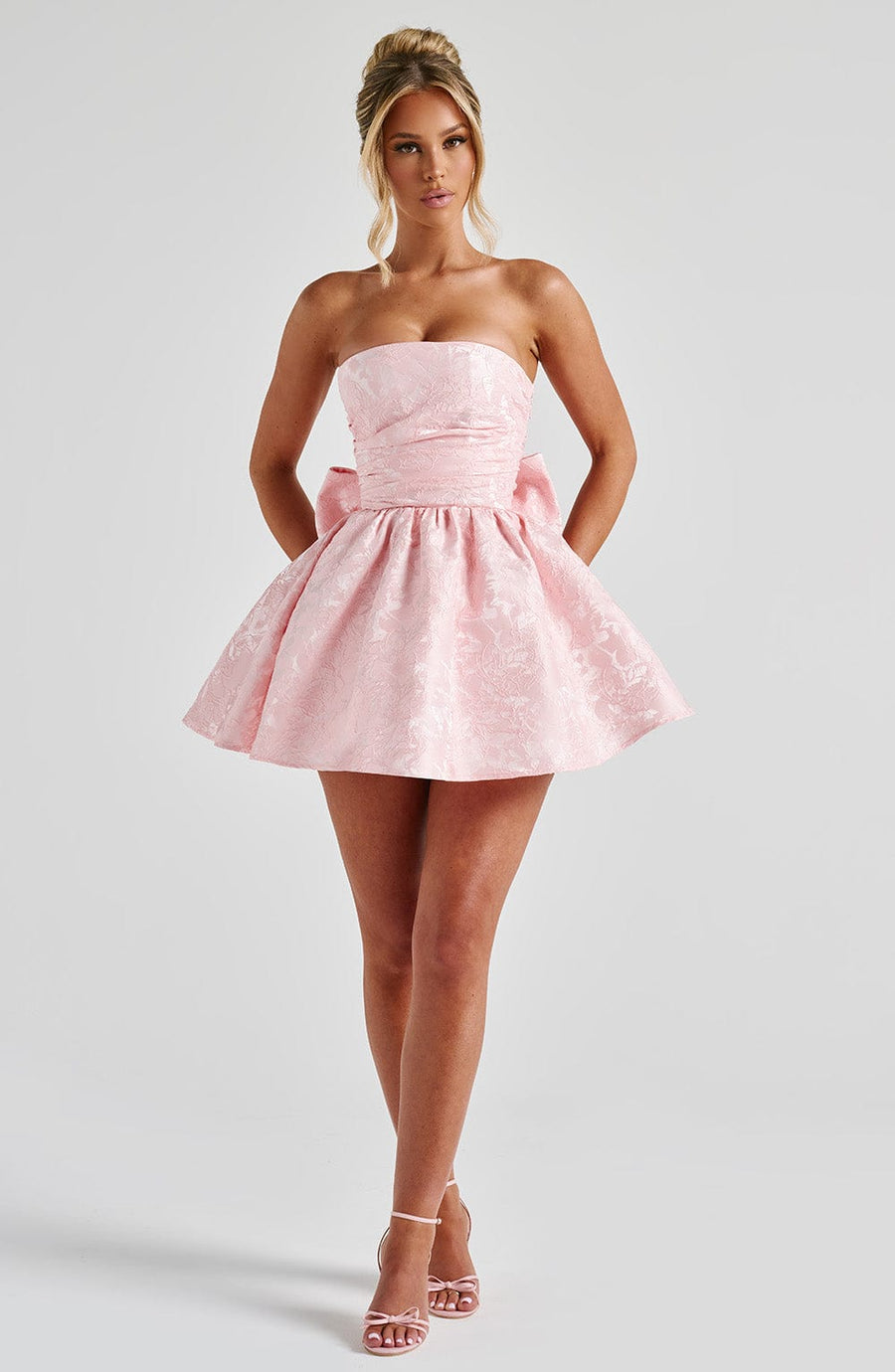 Amelia Blush Mini Sundress - Cute Summer Dress