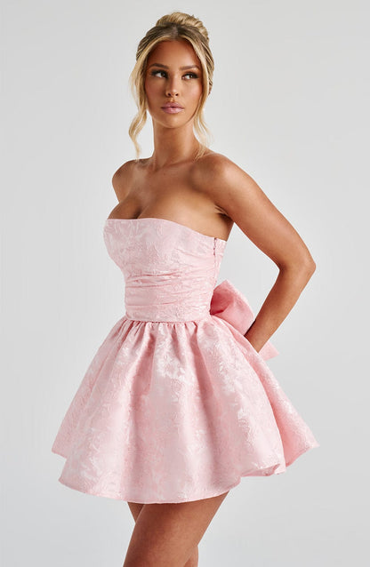 Blush Salome Mini Dress in XS - styled look