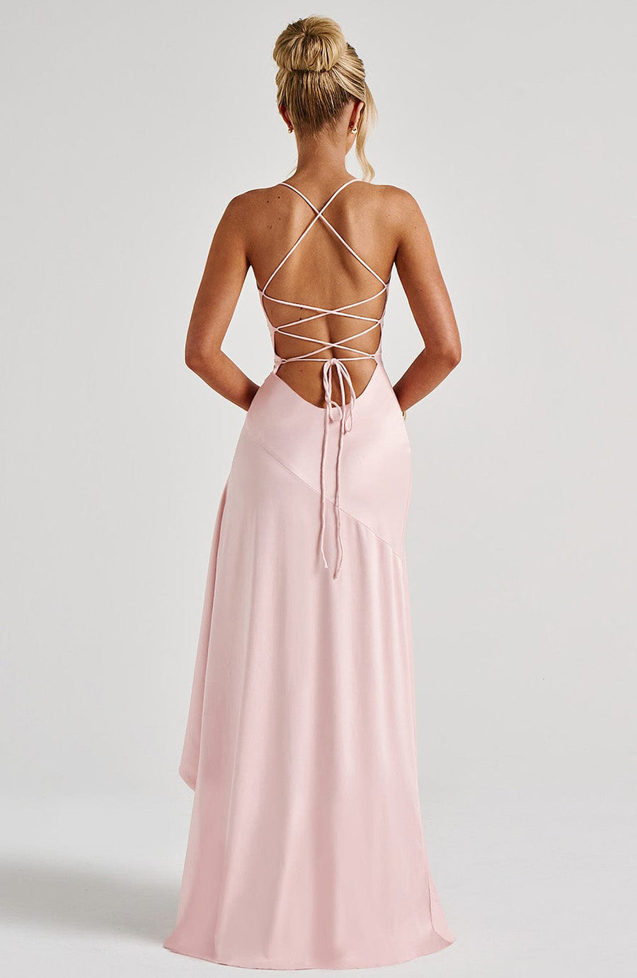 Chloe Blush Maxi Summer Dress