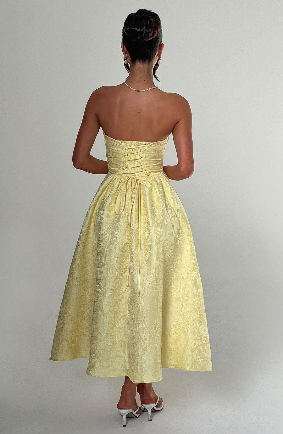 Chloe Lemon Midi Sundress - Perfect Summer Fashion