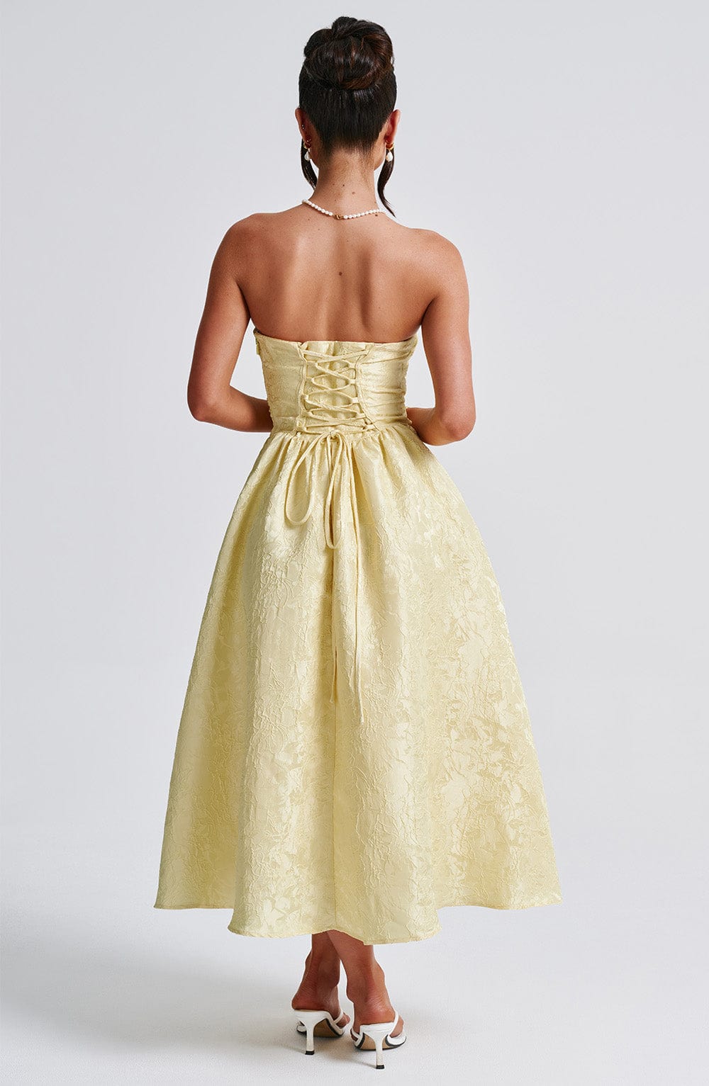 Chloe Lemon Midi Sundress - Perfect Summer Fashion