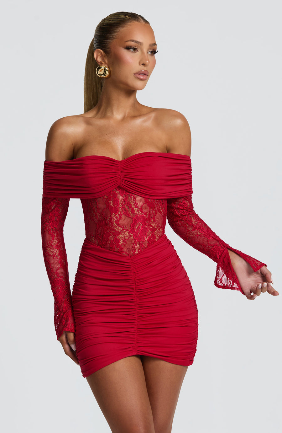 Emma Red Mini Sundress - Cute Summer Fashion