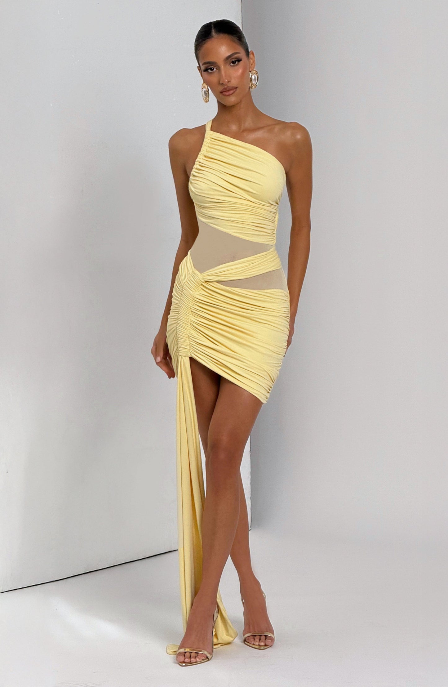 Lila Lemon Mini Sundress - Cute Summer Fashion