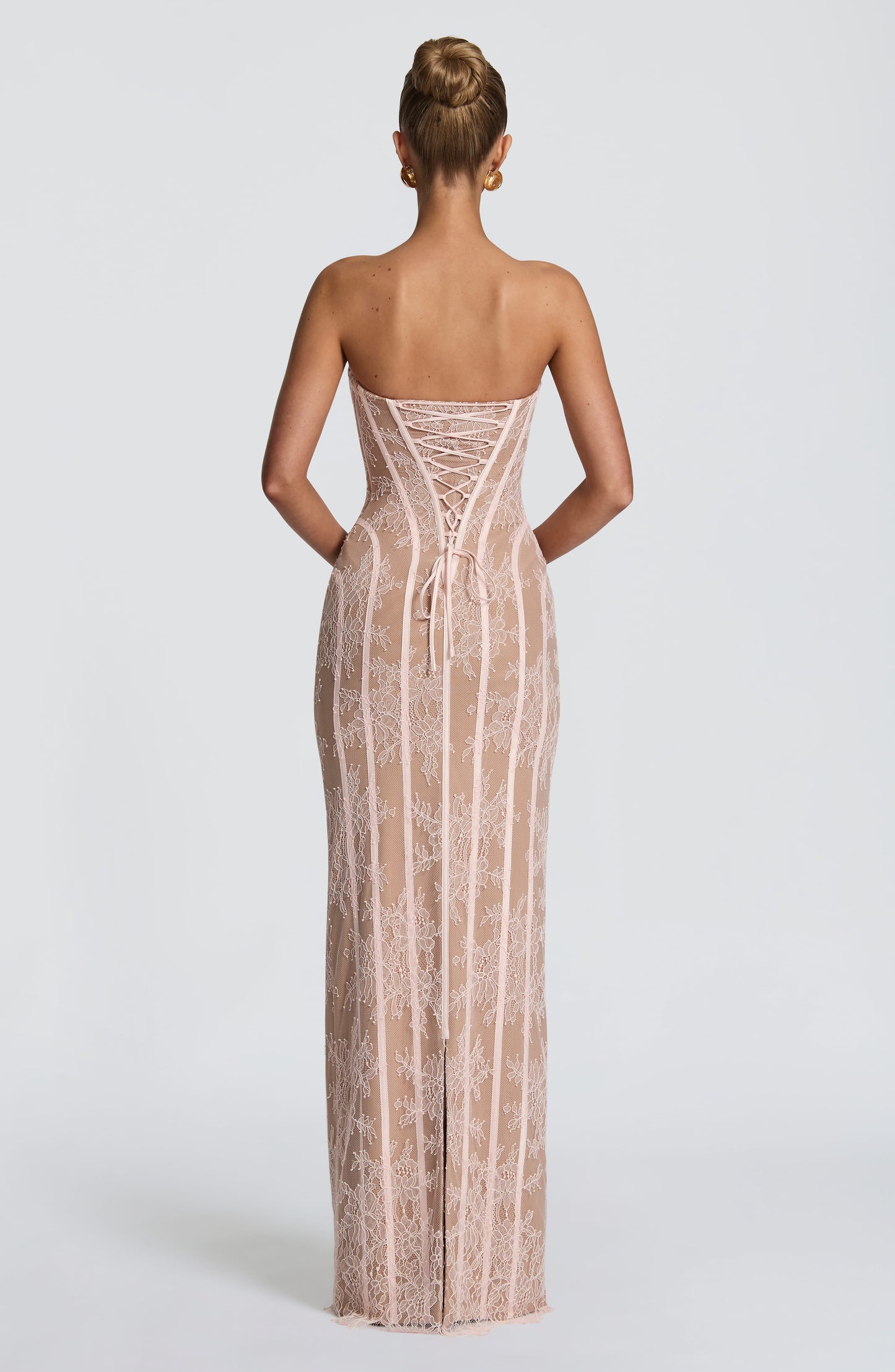 Chloe Blush Maxi Summer Dress