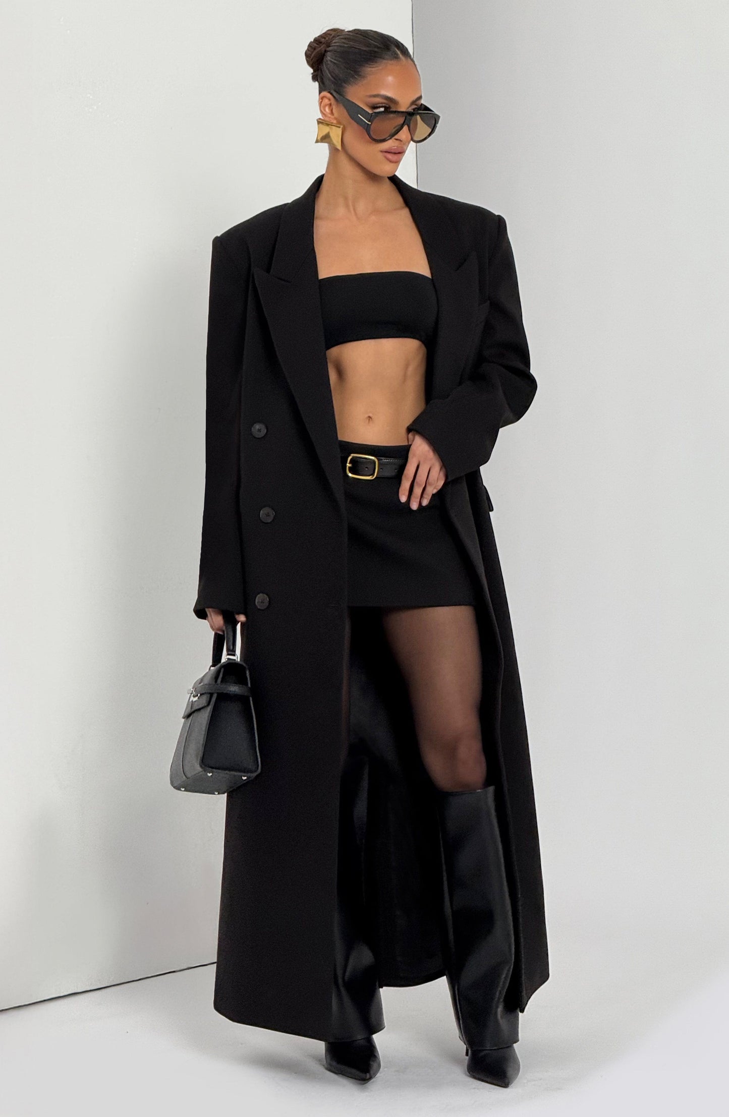 Emily Black Sleeveless Top for Summer