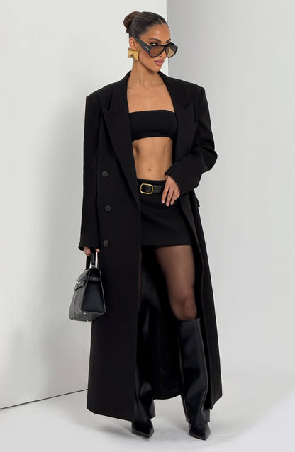 Emily Black Sleeveless Top for Summer