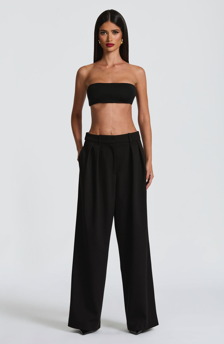 Emily Black Sleeveless Top for Summer