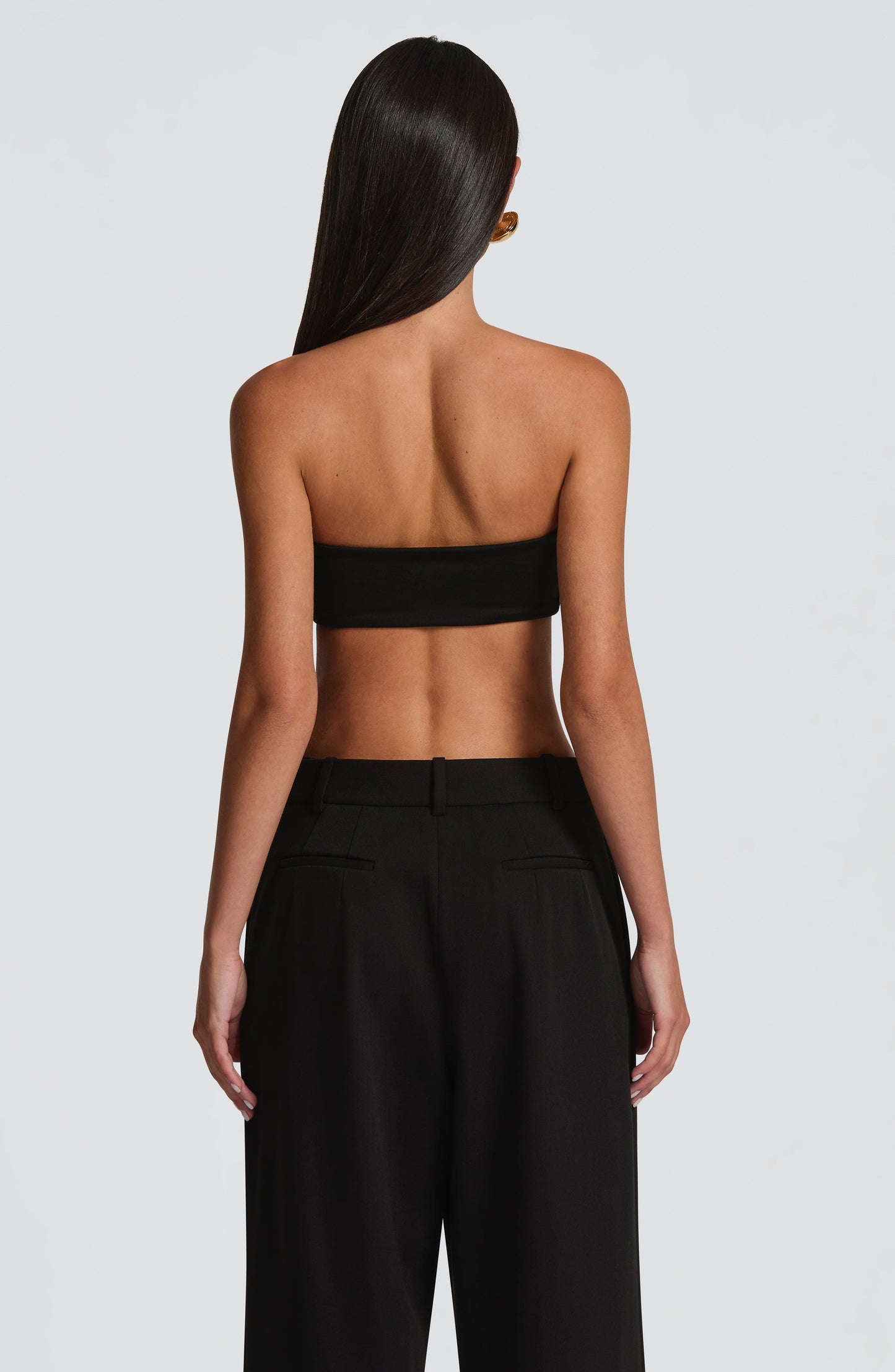 Emily Black Sleeveless Top for Summer