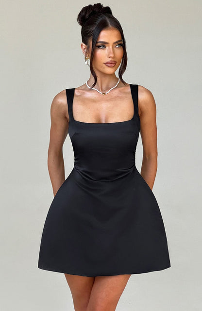 Sofie Black Mini Dress in XS - image 12