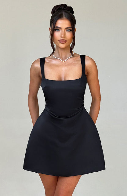 Sofie Black Mini Dress in XS - image 8