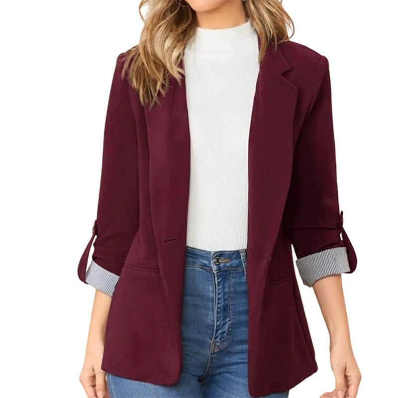 Versatile Soft Drape Cardigan Blazer – Office to Evening Elegance
