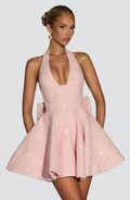 Chloe Blush Mini Sundress - Perfect for Summer