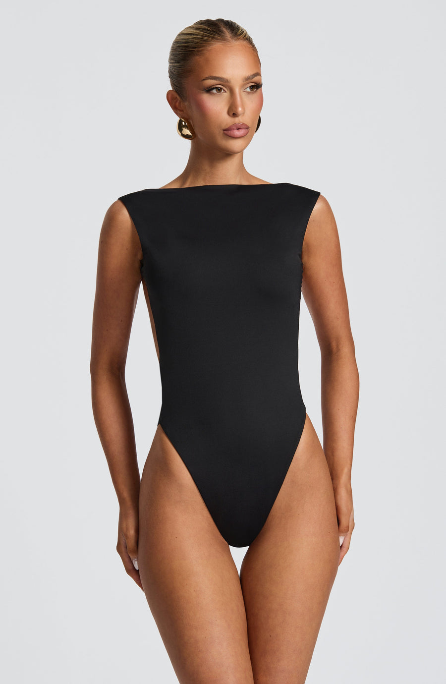 Chloe Black Bodysuit for Summer Outfits