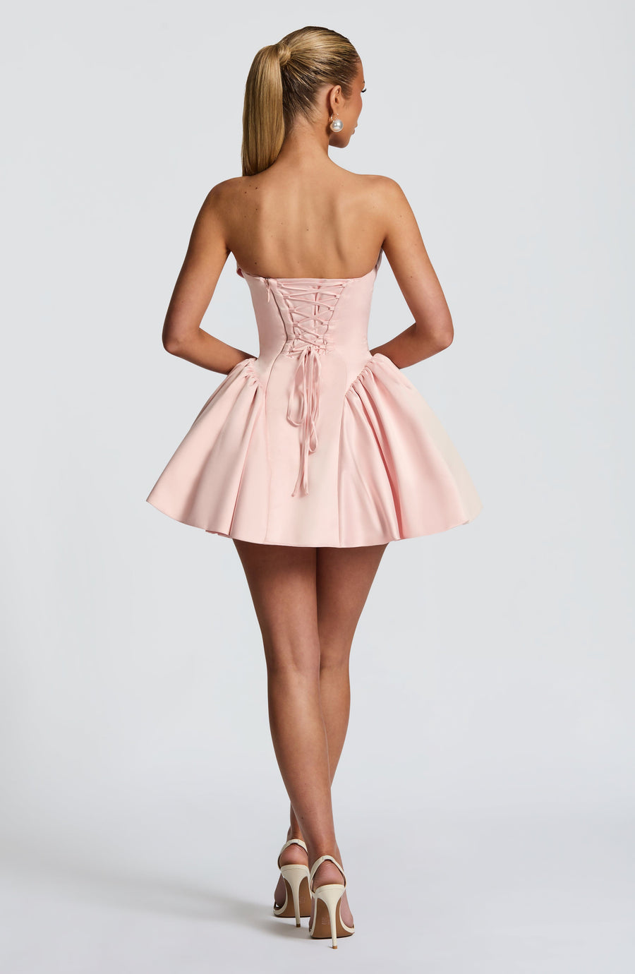 Sophia Blush Mini Sundress - Cute Summer Fashion