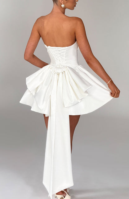 Ivory Trinity Mini Dress in XS - image 15